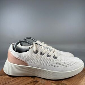 Allbirds Tree Runner Go Women's‎ 10.5 White Knit Lace Up Sneakers Shoes